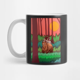 The forest and the bear Mug